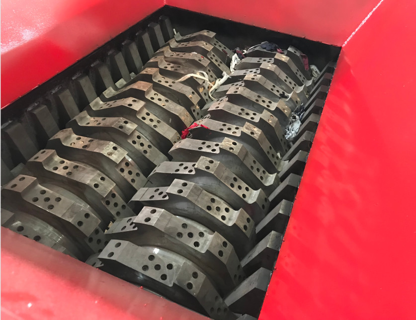 Double Shaft Shredder Metal Shredder PLC Control Metal Recycling Machine Double Shaft Scrap Metal Shredder