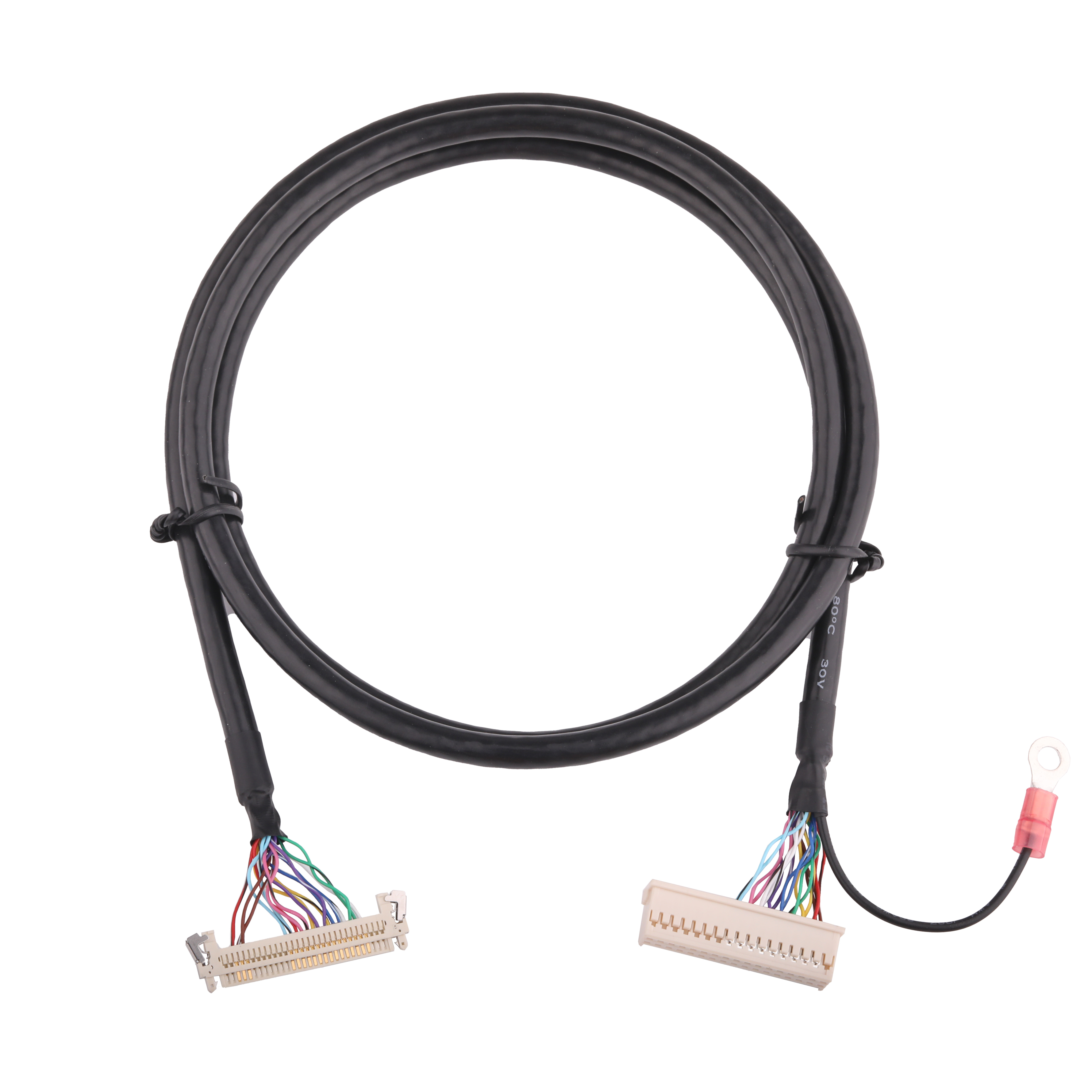20AWG LVDS Molex Cable Assembly 501646-3400 To FI-X30HL connector