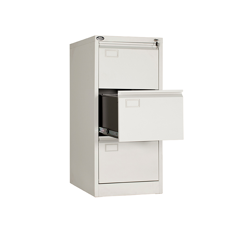Shool Hosptial Height 132cm Three Drawer File Cabinet