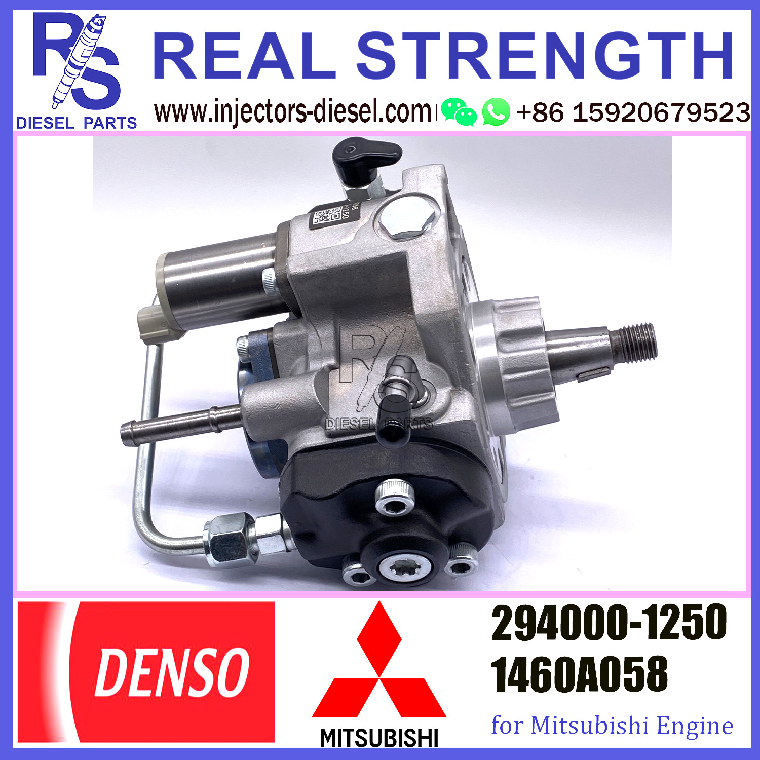 Diesel common rail originale 294000-1250, 294000-1251, 294000-1252, 294000-1253, 1460A058 for Mitsubishi engine