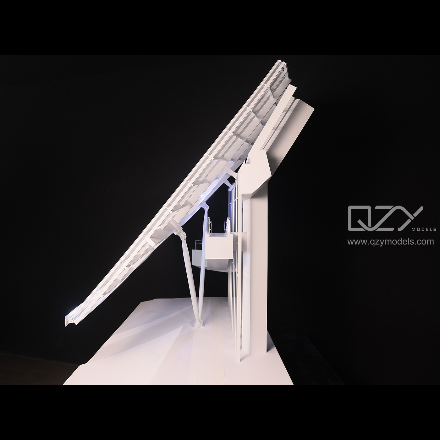 Yiwu Theater Acrylic Plexiglass Architecture Model MAD 1/15