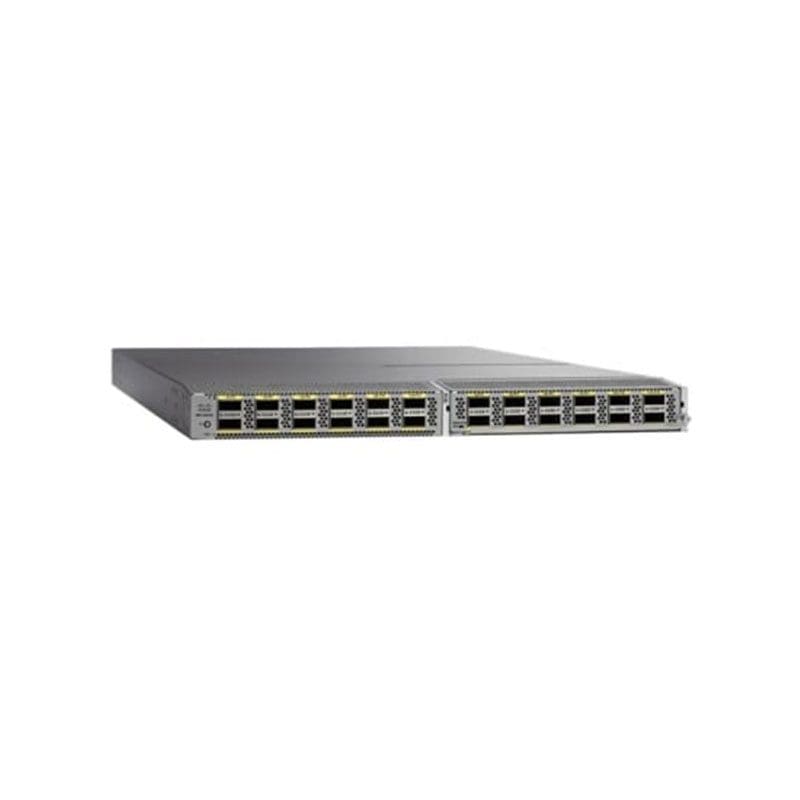 Nexus N5K-C5624Q Stackable 1RU Chassis with VXLAN 12x40G QSFP QoS SNMP LACP Functions