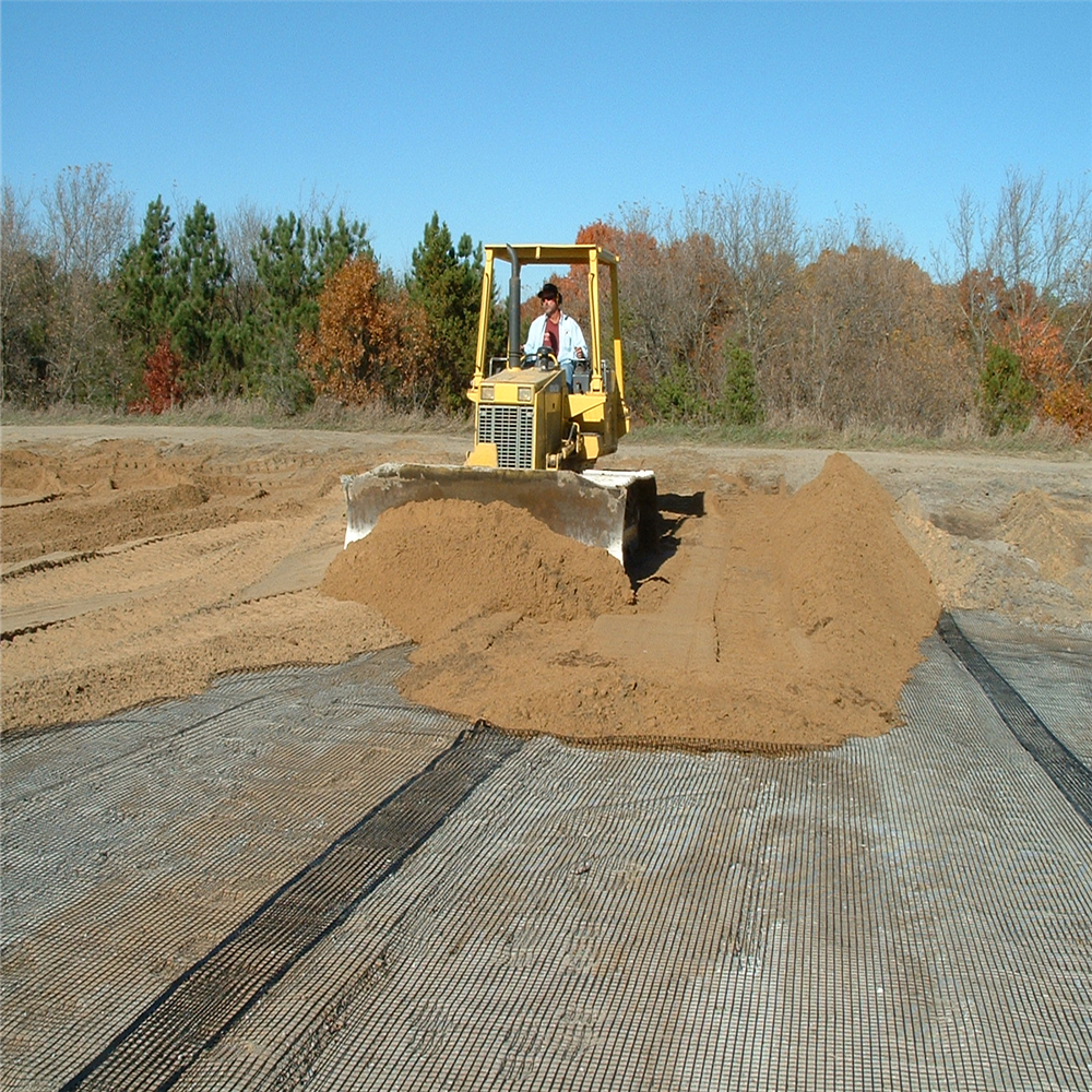 Garage Shed Construction Basalt Reinforcing Fiberglass Geogrid with 50-200m Length