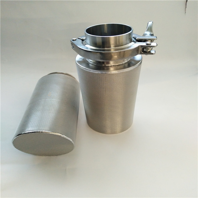 sintered metal mesh cartridge Pleated Sintered Mesh Filter Sintered Metal Filter Cartridge