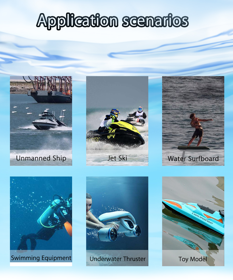 Epoxy Resin Waterproof Electric Motor Brushless For Thruster