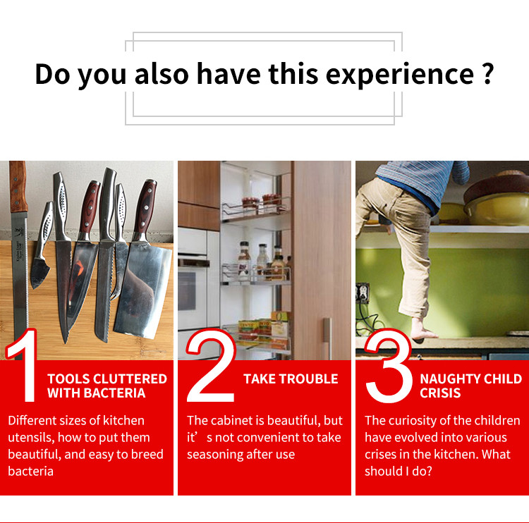 Modern Knife Storage Block with Bristles Perfect for Home Restaurant/ Bamsira_BSCI,FSC