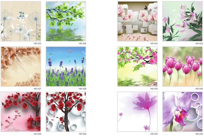 New design single Digital print blackout 3D roller blinds fabric