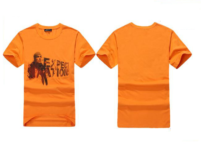 Cool Printed Mens T-shirt Designs Orange / Female Crew Neck Tee Shirts