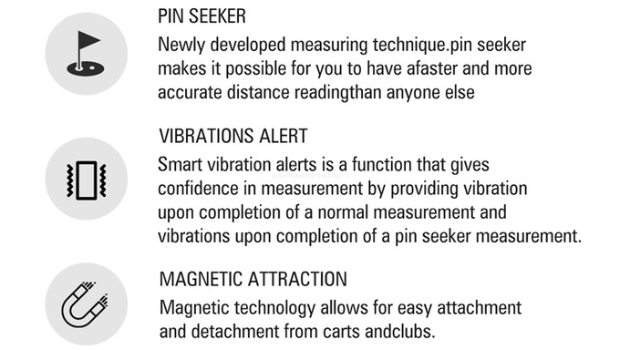 kaemeasu 600m Optical Telescope Golf Rnagefinder USB Charging Distance Meter 95% Transmittance H600H