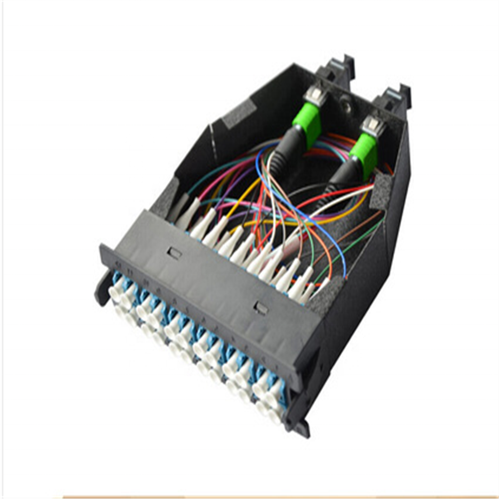 For 19 MPO patch panel Fiber Optic equipment OM3/OM4 Fiber optic MPO small cassettes