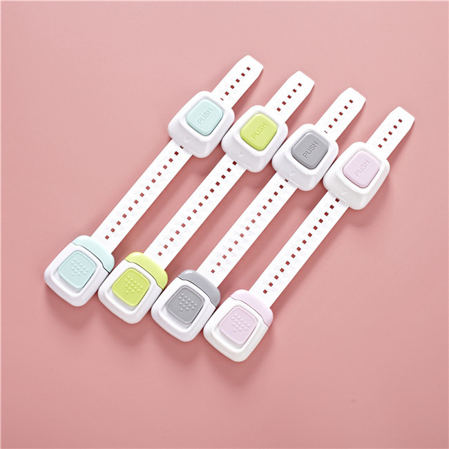 Small Size Child Safety Cabinet Locks ABS PE Material For Protection Baby Locks