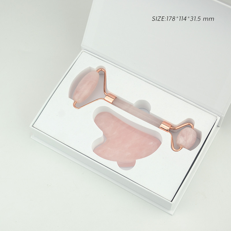 2021 Custom Face Body Jade Roller And Gua Sha Set