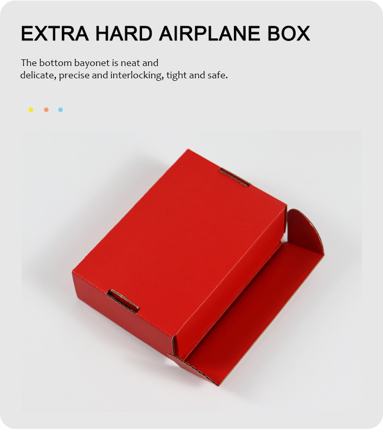 Exquisite Red Airplane Box Special Packaging Made Of High Quality Material
