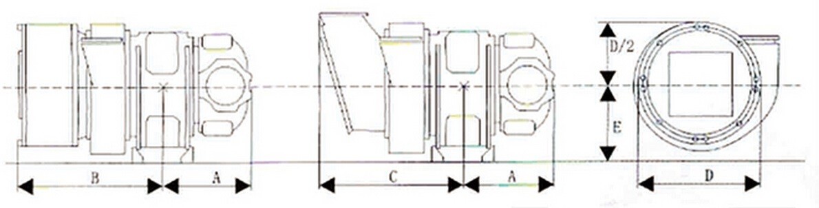 High Efficiency ABB VTR 214 Martine Turbocharger From 250kW To 10000kW