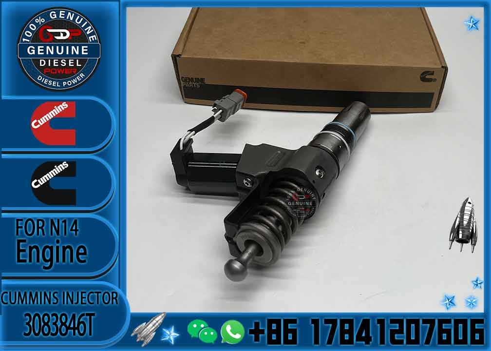 Common rail diesel fuel injector 3411767 3083846T for Cummins N14 engine