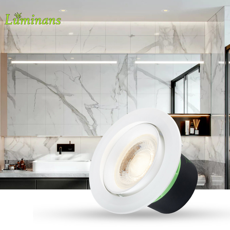 5.5W 3000K Dimmable Recessed LED Downlight , Anti Glare SMD LED Panel Downlight