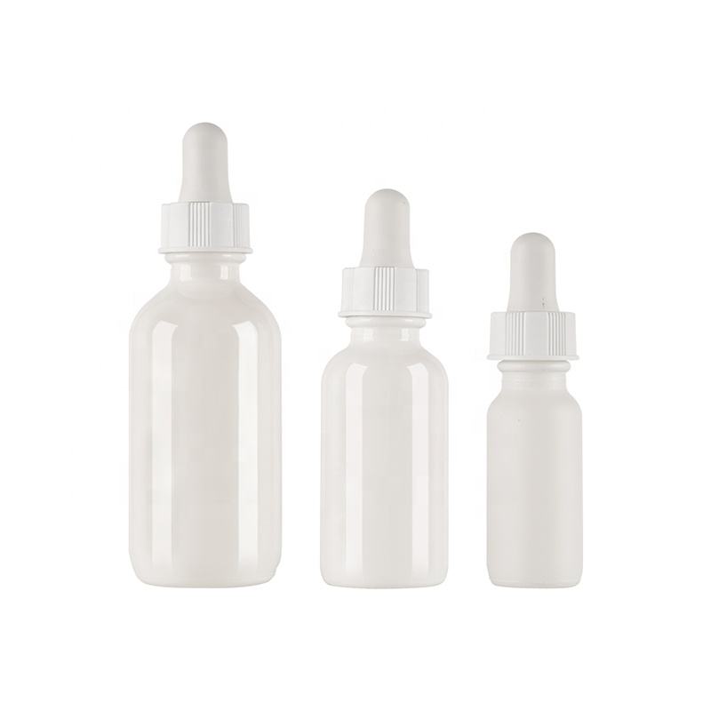 Luxury Empty 15ml 30ml Glass Face Oil Serum Bottle Packaging Cosmetic Pump Bottle