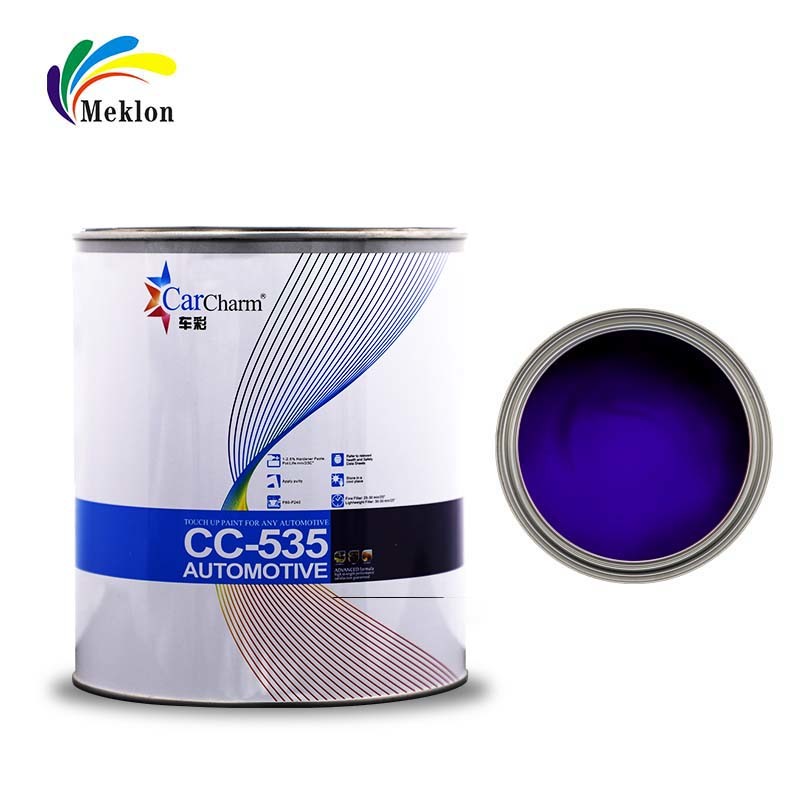 Acrylic Resin Auto Refinish Paint Car Liquid Coating 1K Brilliant Blue