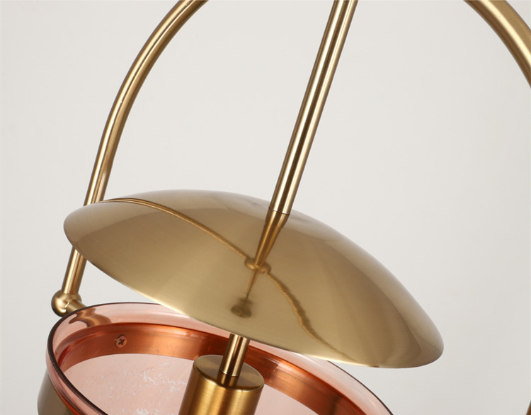 Postmodern Led Pendant Lights Designer Glass Hanglamp For Living Room Bedroom Study Bar Glass Decor Lamp(WH-GP-166)