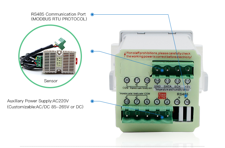 WSK301Temperature and Humidity Controller for egg incubator