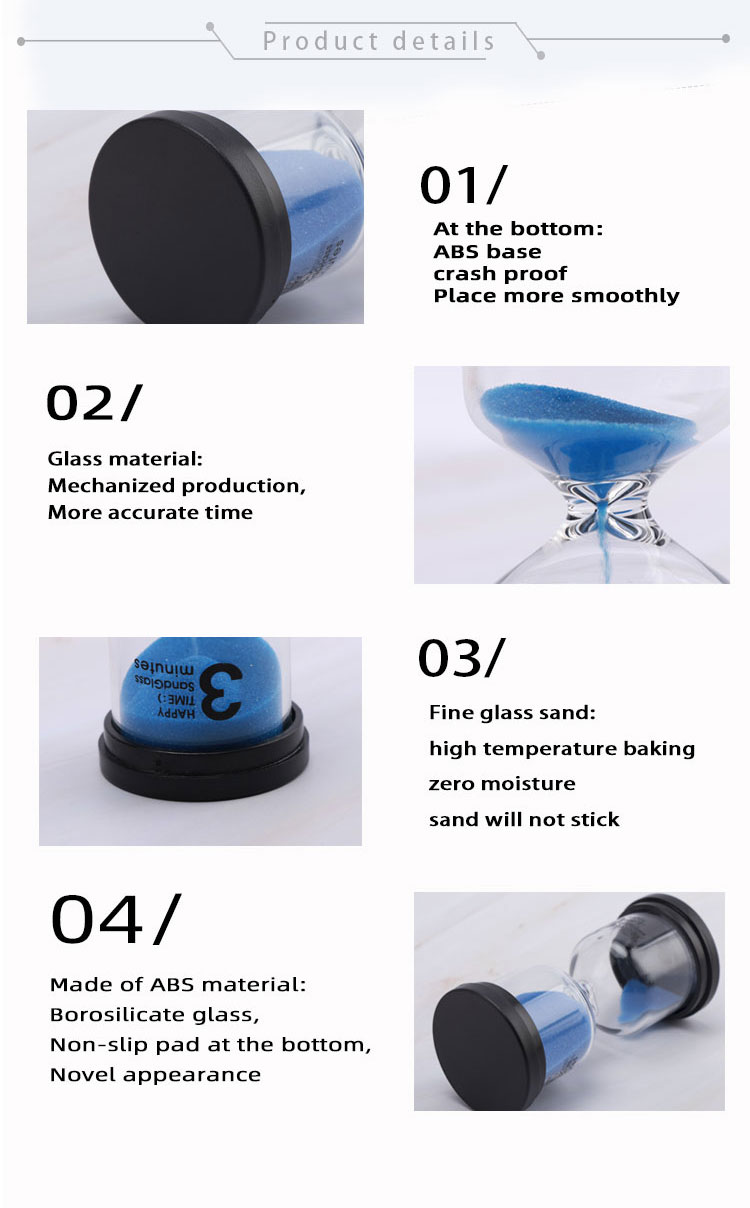 Simple Small Hourglass Sand Clock 1min 2min 3min 5min 10min 15min 30min Cool Sand Timer