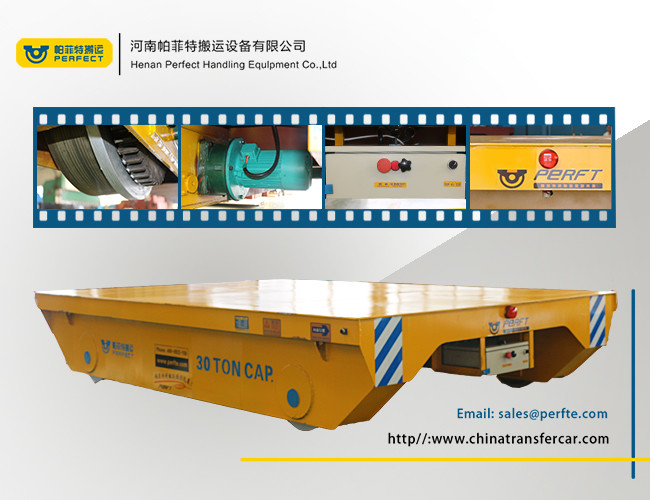 Workshop Cast Iron Battery Powered 20m/Min Die Transfer Cart