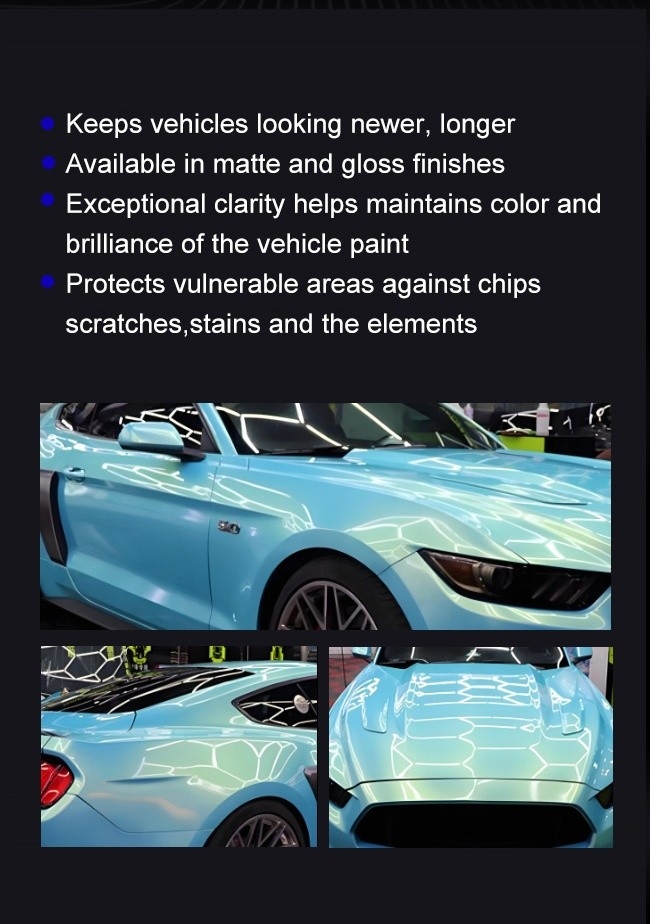 All Vehicle Types TPU Color Change PPF With Scratch Resistance