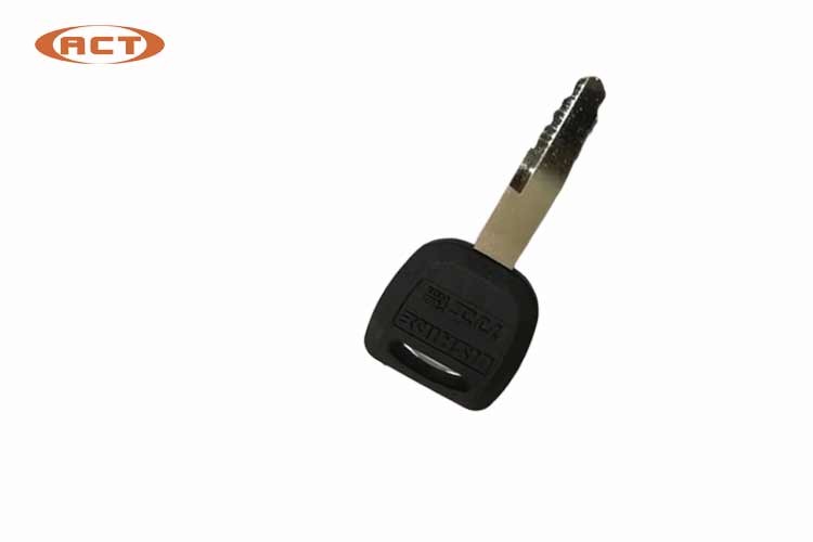 Silver , Golden Excavator Key For Mechanical Industry Ignition Switch