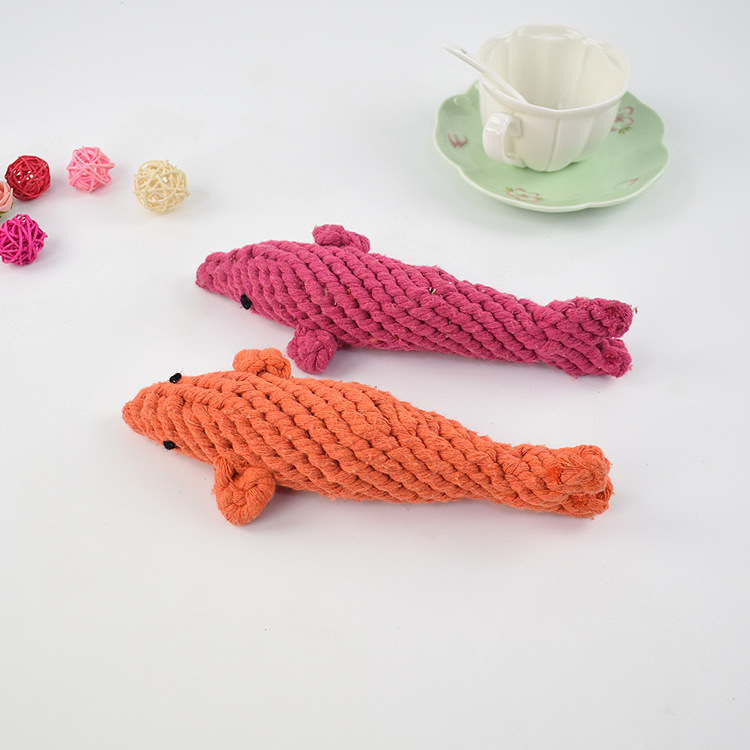 Dog Small Animals Pet Supplies Bulk Eco Friendly Interactive Custom Cotton Rope Dog Toys