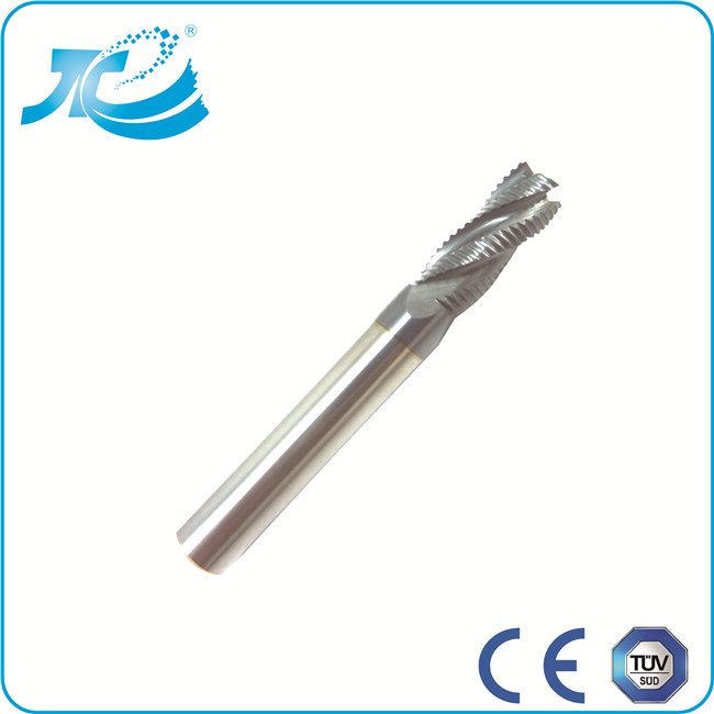Custom Dimensions Roughing End Mill Micro Grain Carbide Material