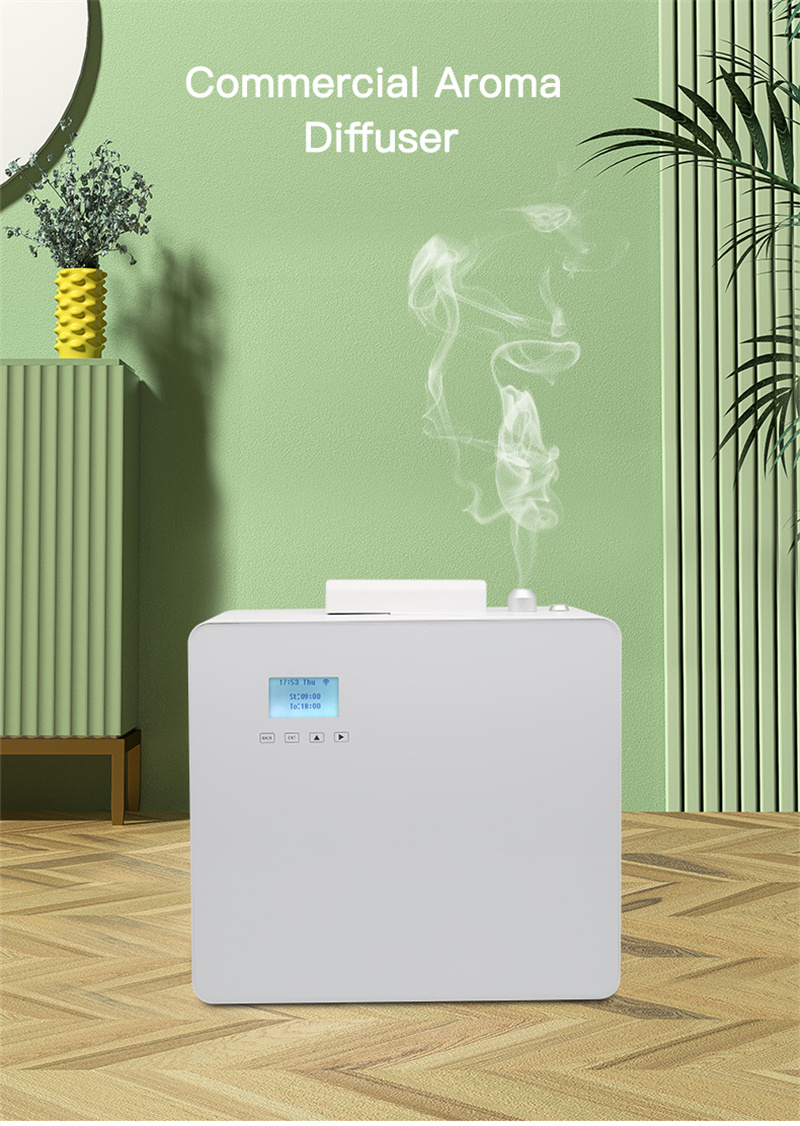 WIFI Intelligent Control Essential Oils Diffuser 800ML Large Capacity Commercial Hotel Waterless Electric Aroma Diffuser