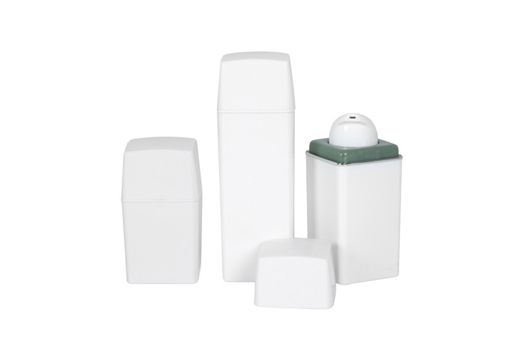 0.23ml Output Square White Pp Airless Cosmetic Containers