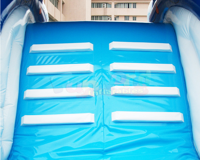 Carnival Shark Commercial Inflatable Slide Castle Bounce House