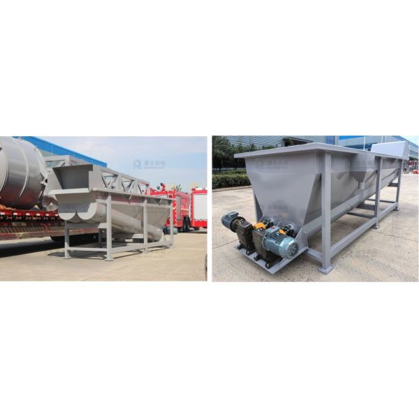 High-efficiency Double-shaft Sinking-Floating Rinse Tank Washing Machine for Plastic Recycling