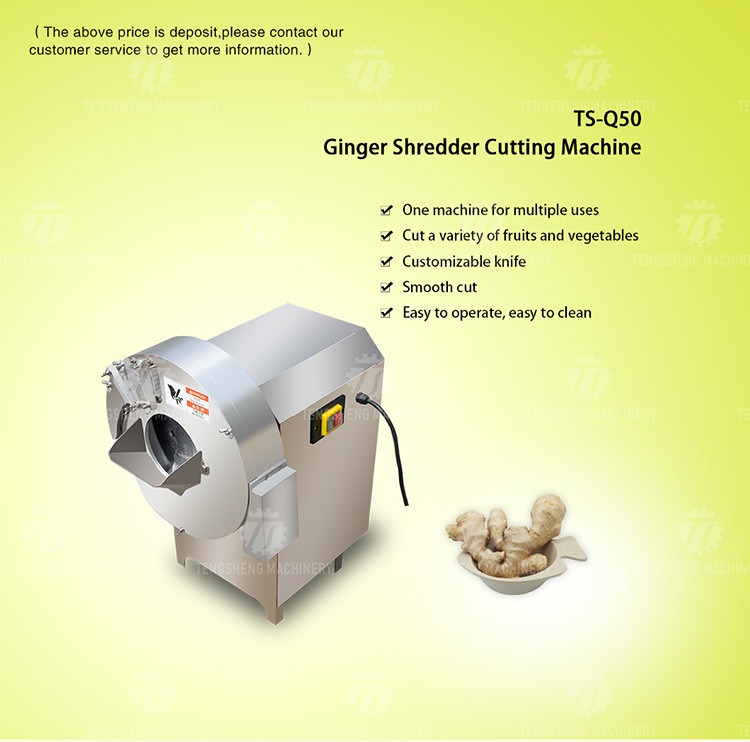 100KG/H Vertical Ginger Plantain Cutting Machine Multifunctional