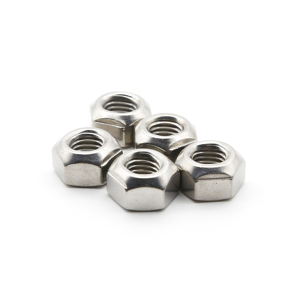 DIN980 All-Metal Prevailing Torque Hexagon Nuts/Lock Nuts M6 M10 M14 M16 Stainless Steel Hex Nuts