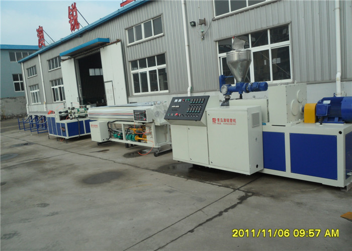 New Style Plastic PVC Pipe Extrusion Line , pvc Pipe Production Line For Water Supply System