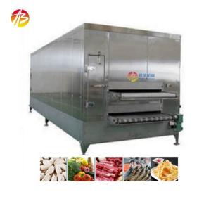 Buy cheap 13800*3200*2500mm Iqf Tunnel Freezing Machine for Frozen Vegetables Fruit Shrimp product