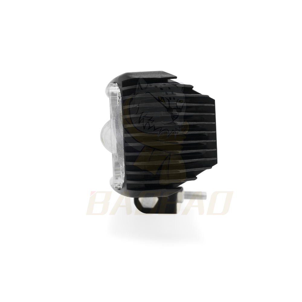 White Blue Flash 80V Motorcycle Headlight Accessories Plastic Case