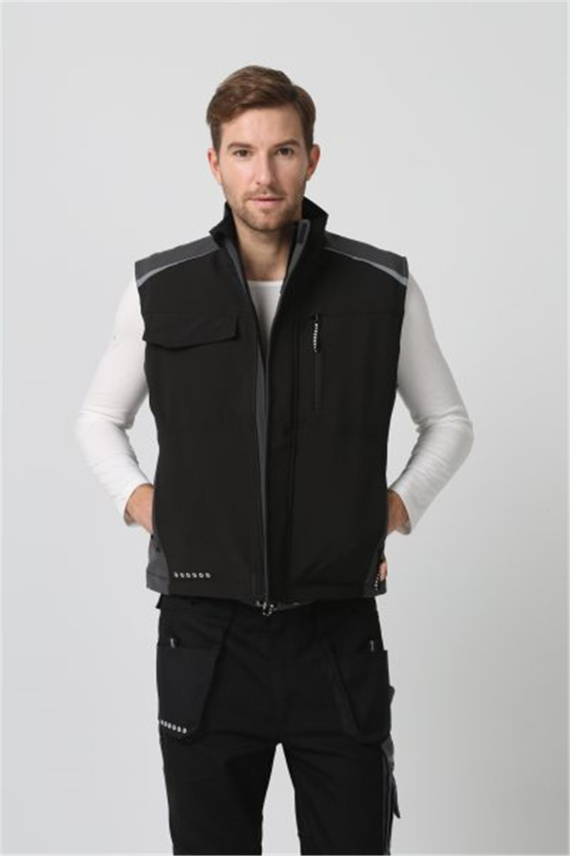 Men Breathable Cold Weather Work Vest Windproof OEM