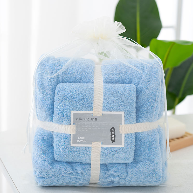 QUICK-DRY 400-600gsm Super Absorbent Microfiber Coral Fleece Bath Towel Sets for Gift