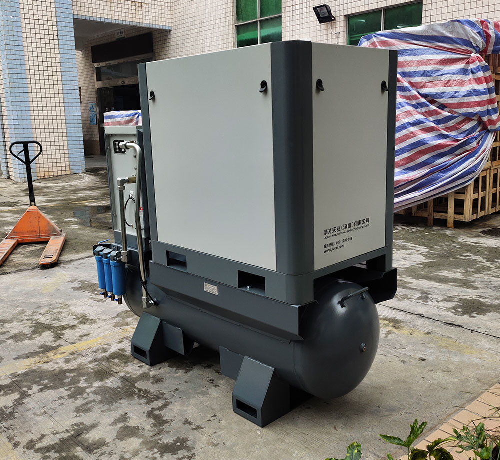 Economical 15kw 20HP Durable Air dryer Combined Screw Air Compressor