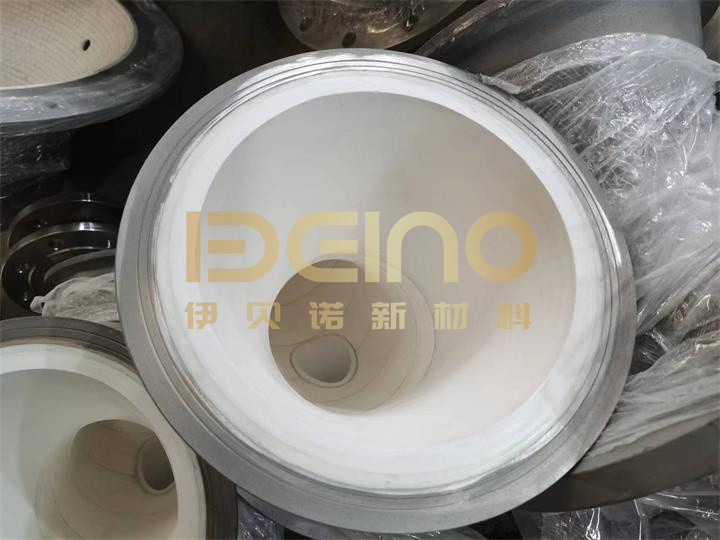 Wear Resistant Ceramic Sleeve Lined Pipe Custom Ceramic Lined Tube