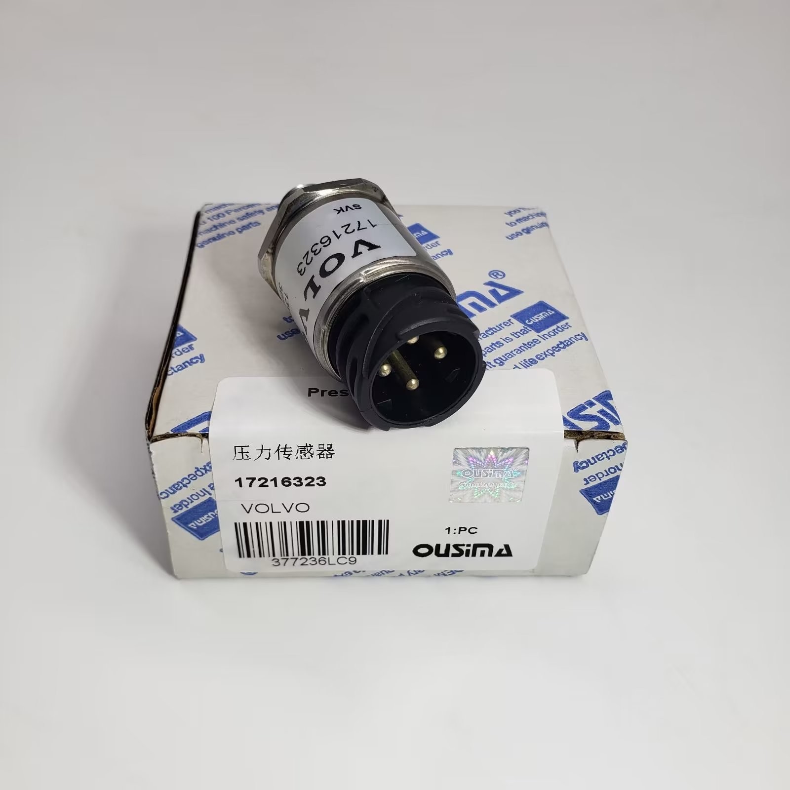 VOE17216323 17216323 Excavator Pressure Sensor For