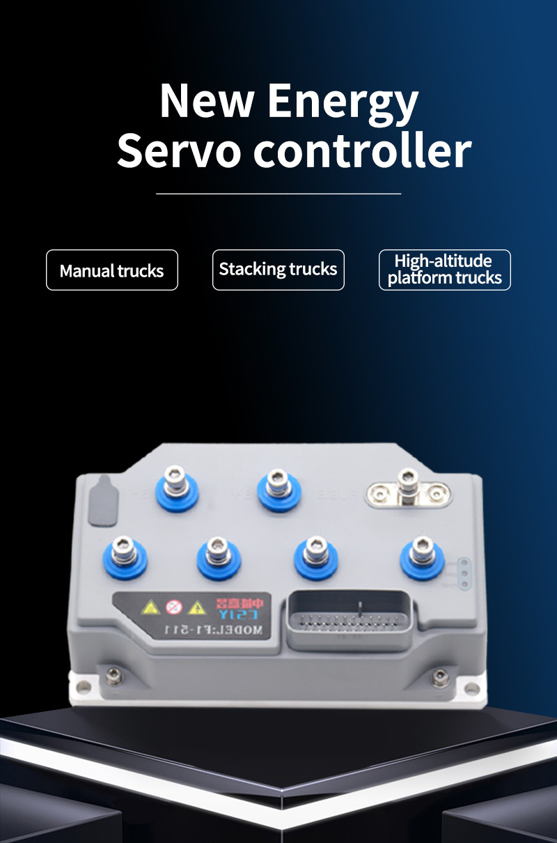 DC Servo Driver Forklift DC Motor Controller For High Precision Applications Ambient Temperature -30C-50C