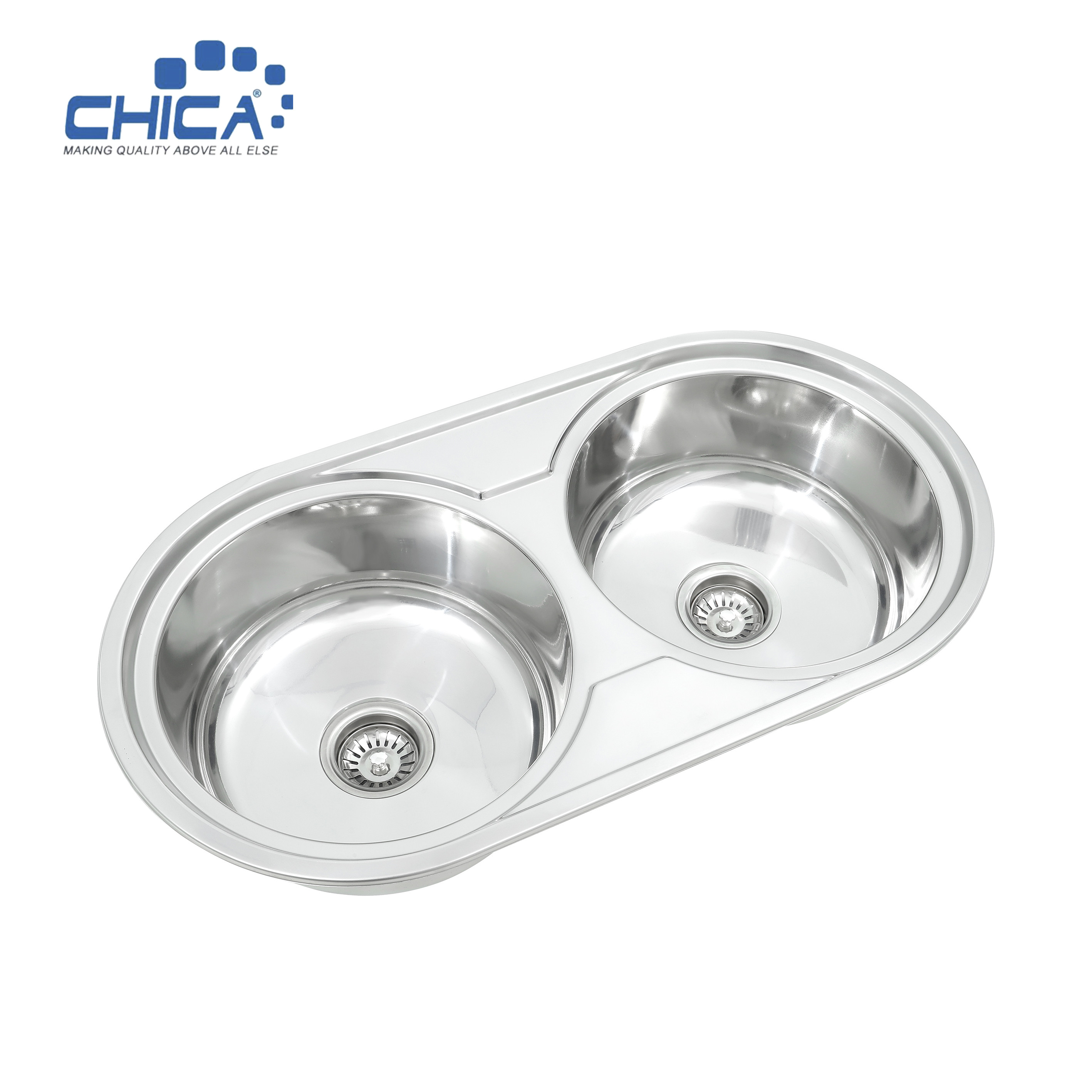 Stainless Steel Kitchen Sink For Hotel Quality Control Procedure Double Bowl Kitchen Sink For House