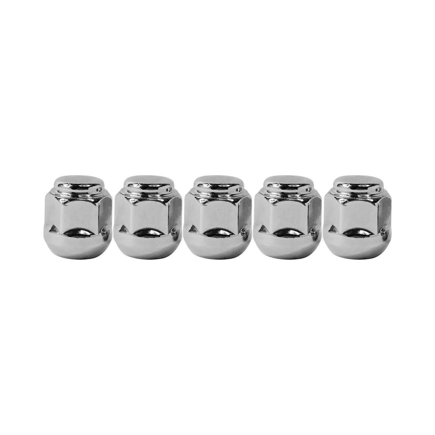 M12x1.5 HEX19MM Hexagon Radius Ball Seat Chrome Nut For Honda 90304-SA5-013/90304-SA5-004/90304-SA5-003/90304SA0921/611-075/6110751/999131