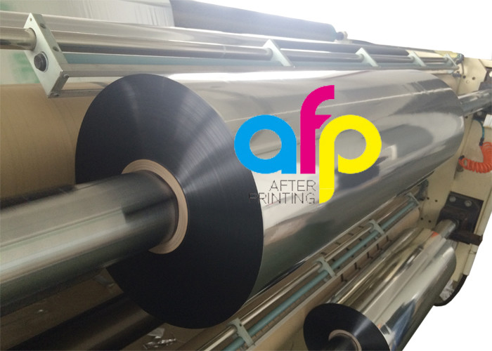 22 Mic PET Metalized Film , Lamination / Printing SGS Approval PET Plastic Film