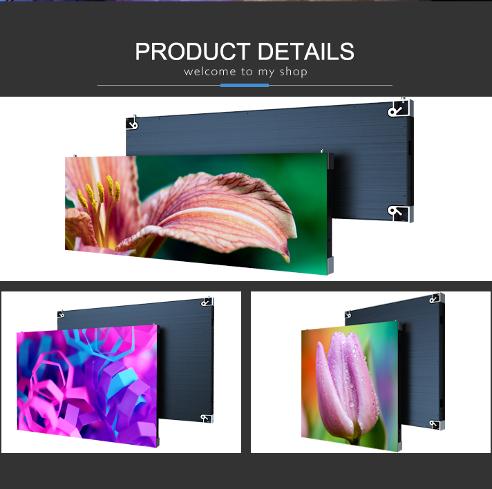 P3.91 P2.6 P2.9 P4.8 SMD LED Video Wall CE ROHS FCC Certified For Church Conference