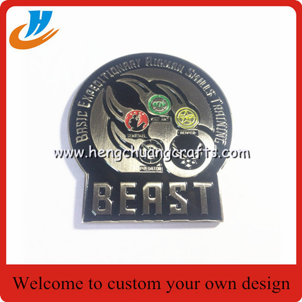 Police metal coins,challenge metal coins with custom logo design